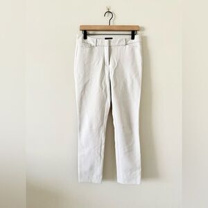White House Black Market The Slim Ankle Pant in Light Gray - Size 2